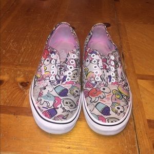 Unique Unicorn Donut Vans Authentics!!!